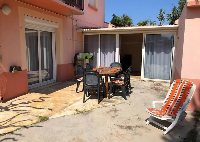 T5 Avec Jardin, 100m Plage, Clim, Wifi, Pour 8-10 Pers, - Fr-1-81-524 *