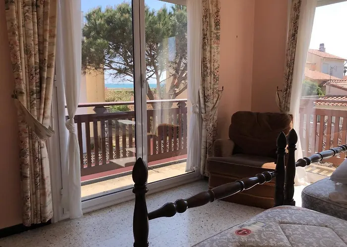 T5 Avec Jardin, 100m Plage, Clim, Wifi, Pour 8-10 Pers, - Fr-1-81-524 Le Barcarès